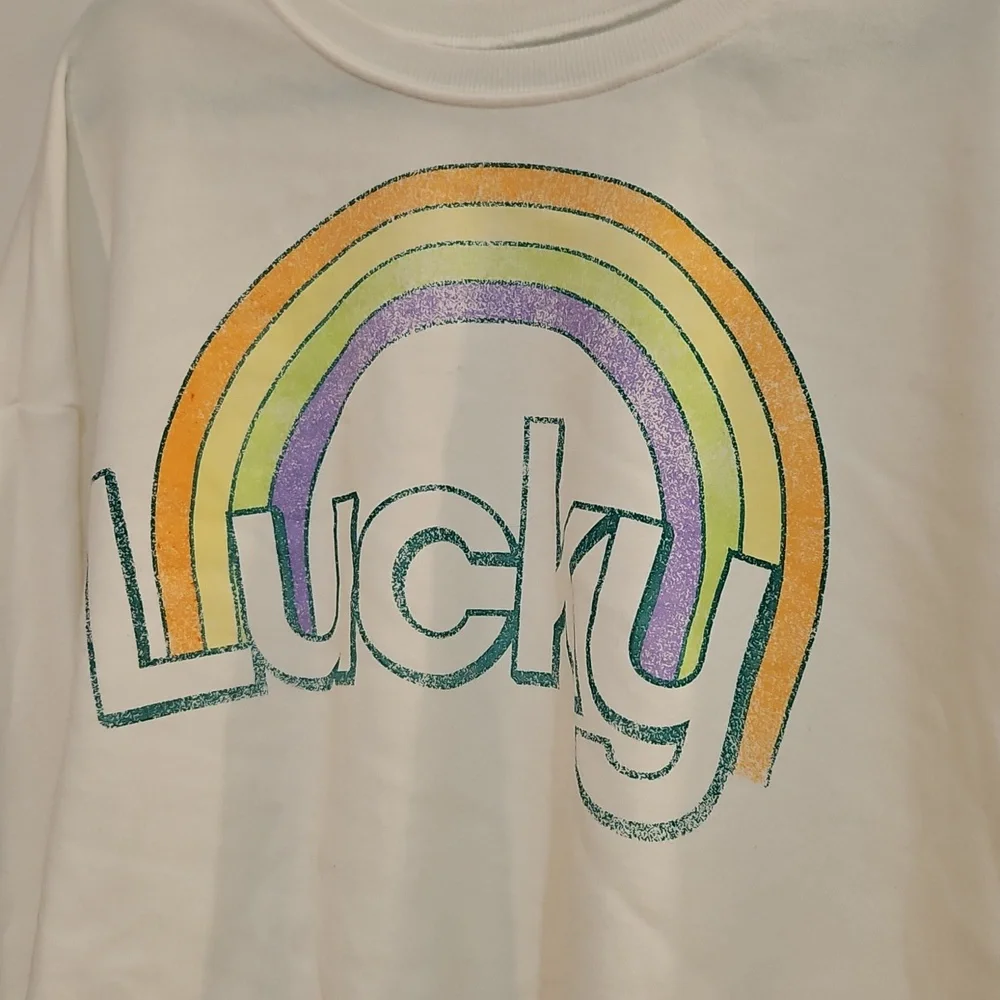 Grayson Threads Lucky Cropped Sweatshirt - Picture 2 of 12